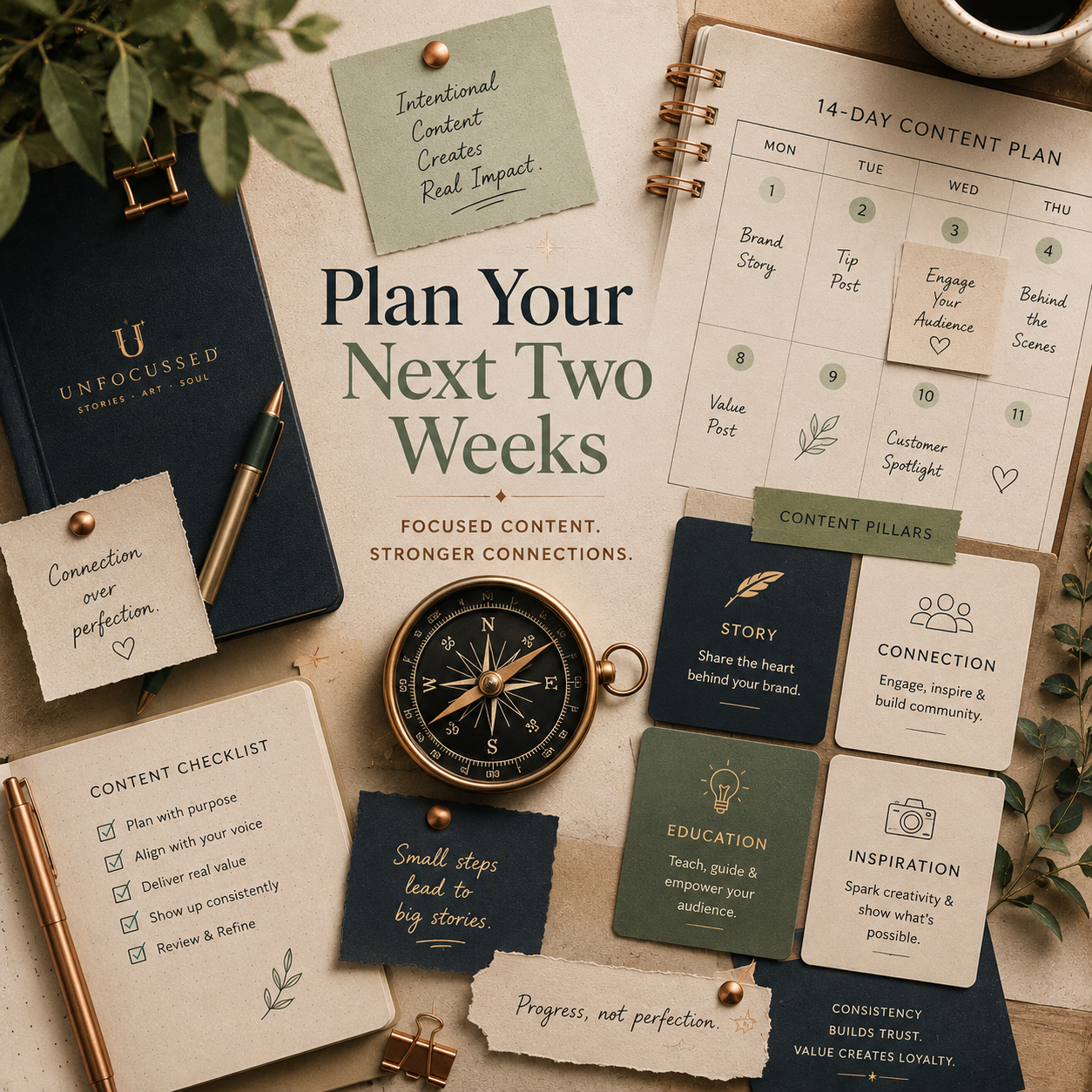 ContentCompass: 14-Day Content Calendar Starter