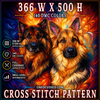 Echoes of Loyalty in Living Color Cross Stitch Pattern