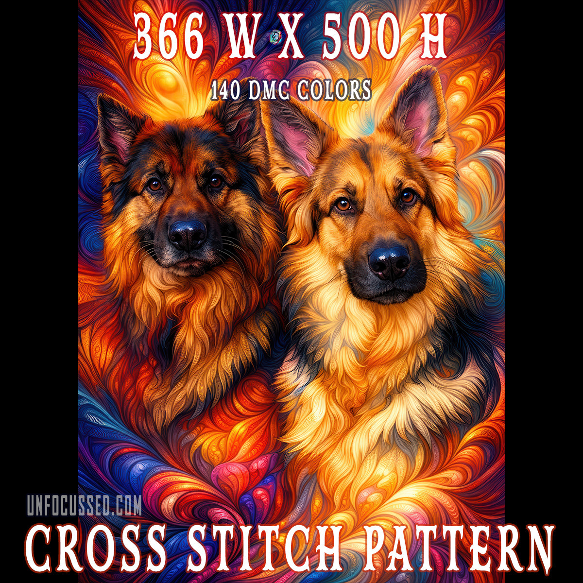 Echoes of Loyalty in Living Color Cross Stitch Pattern