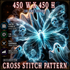 Echoes of a Ghostly Flight Cross Stitch Pattern