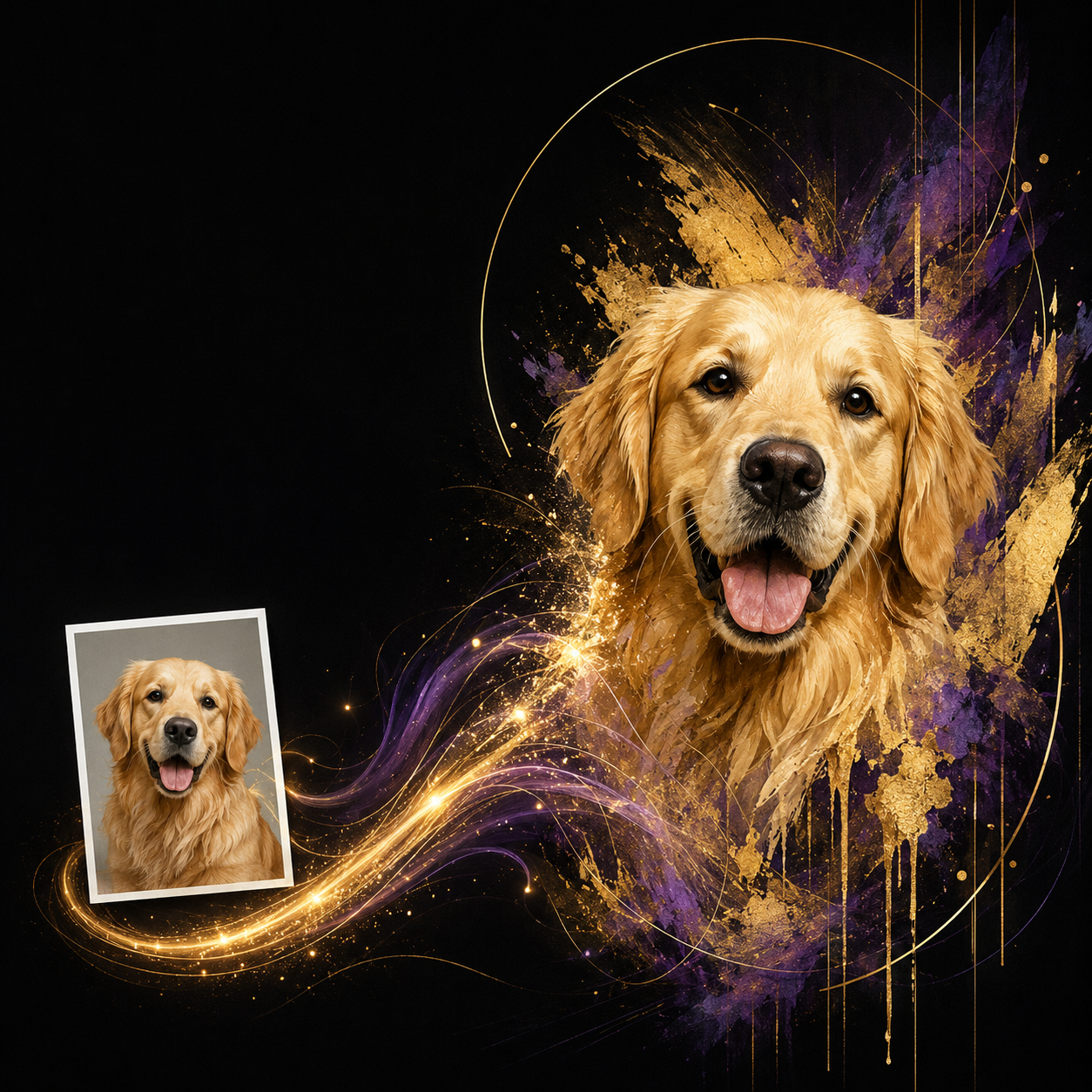 Custom Animal Abstract Art Request