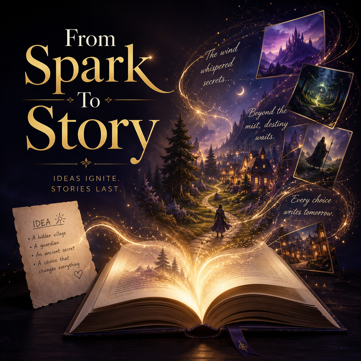 StorySculpt : contes et images sur mesure