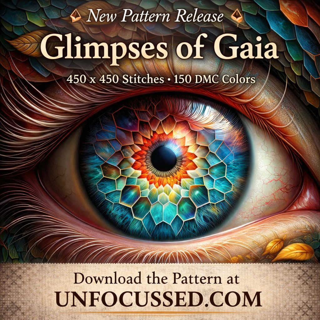 Glimpses of Gaia Cross Stitch Pattern