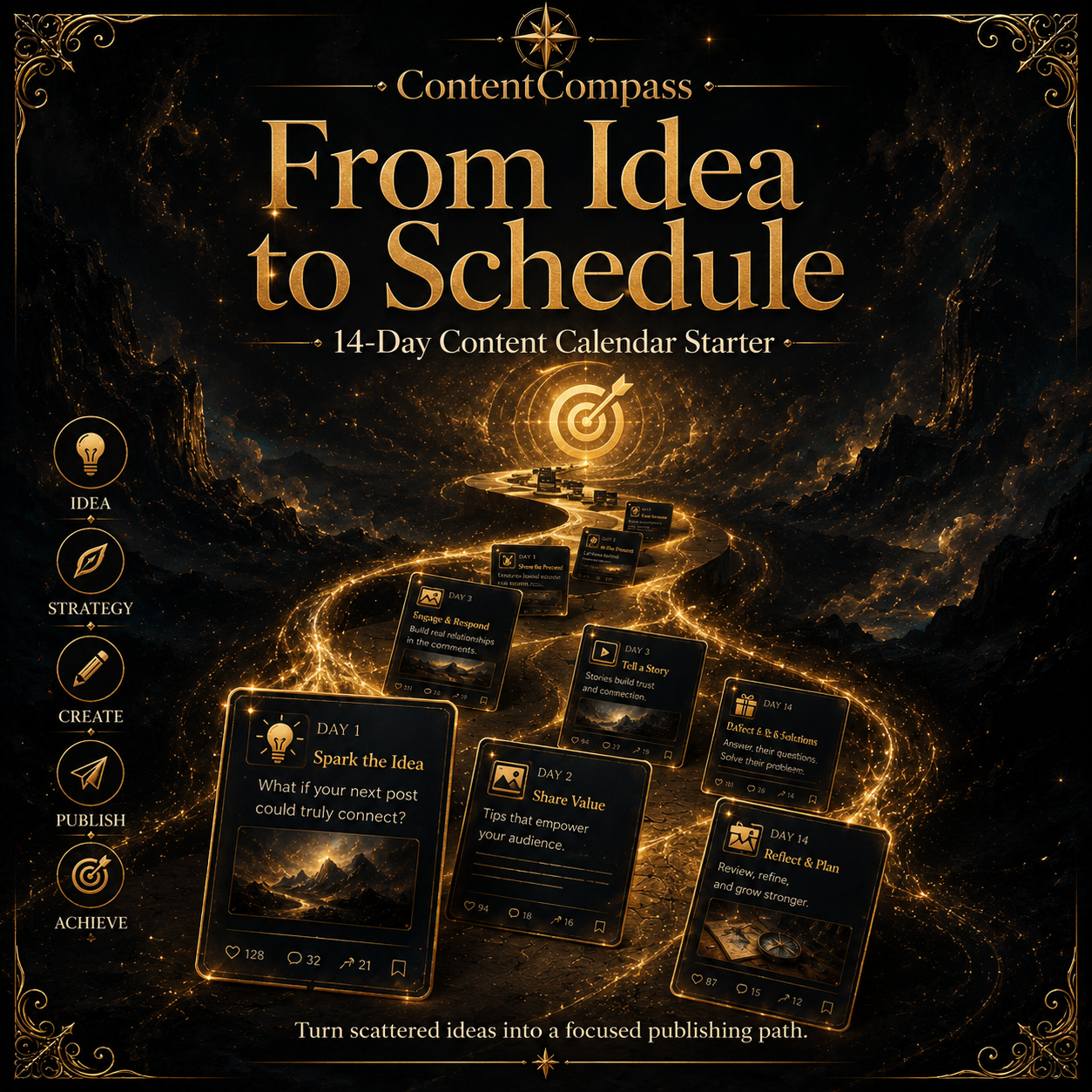 ContentCompass: 14-Day Content Calendar Starter