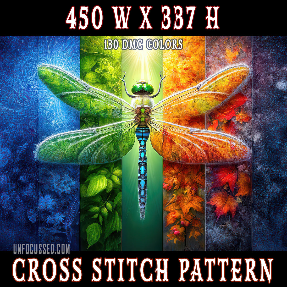 Guardian of Changing Times Cross Stitch Pattern