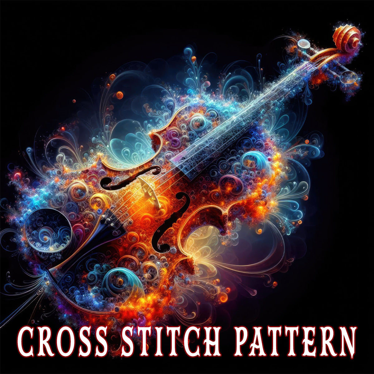 Harmony in Chaos Cross Stitch Pattern