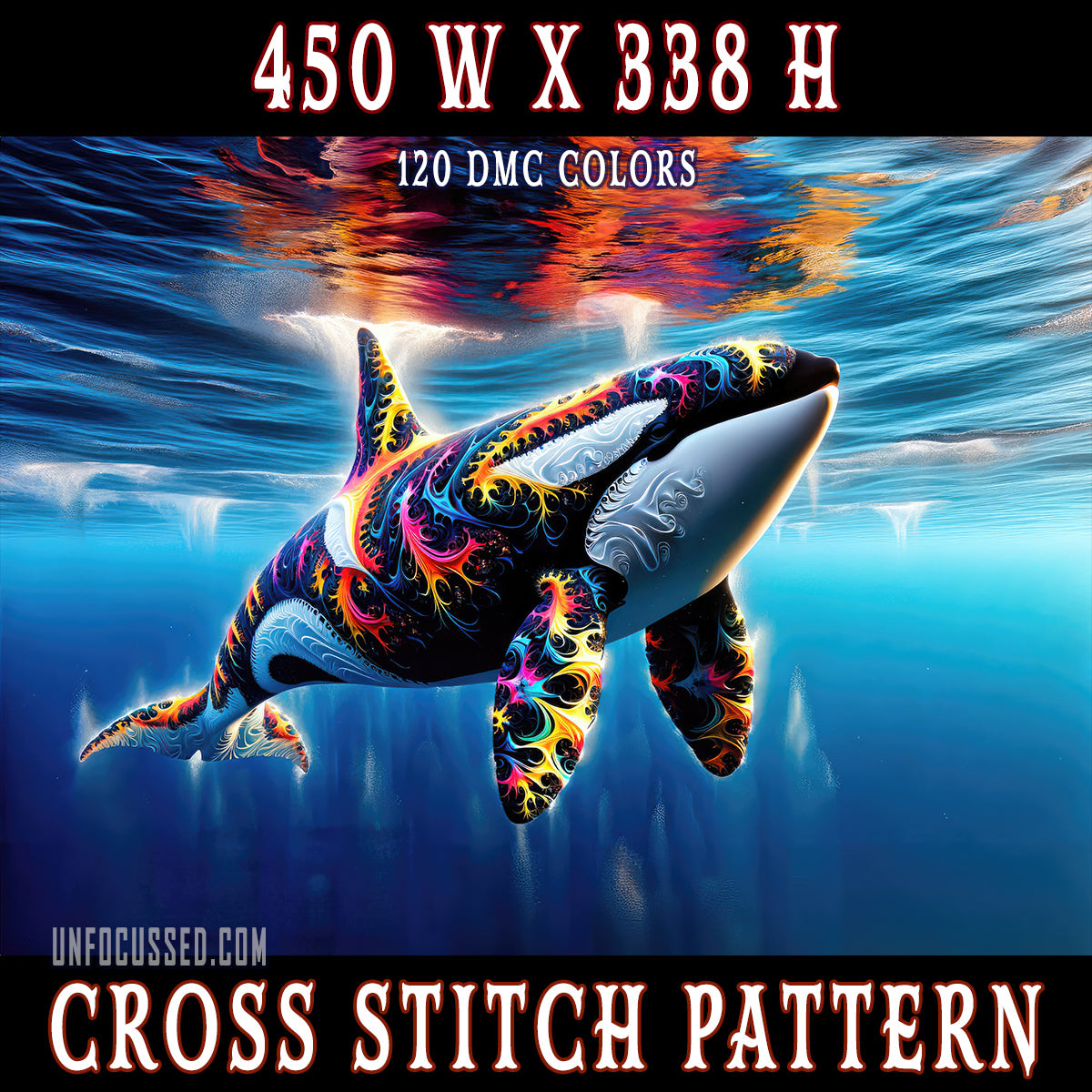 Kaleidoscope of the Deep Cross Stitch Pattern