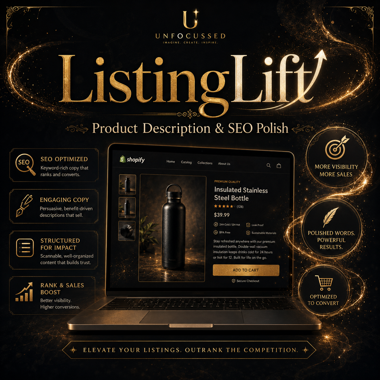 ListingLift: Product Description & SEO Polish