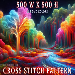 Luminescent Symphony Cross Stitch Pattern
