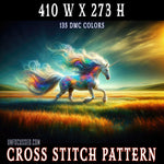 Quantum Canter Cross Stitch Pattern