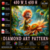 Rain's Whisper Diamond Art Pattern