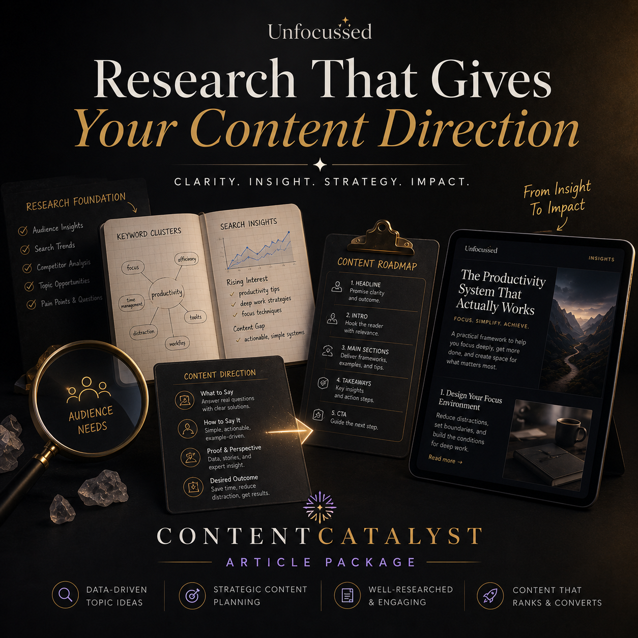 ContentCatalyst: Optimized Articles with Key Insights