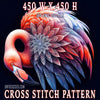 Sanguine Swirls Cross Stitch Pattern