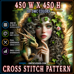 Secrets of the Sylvan Spirits Cross Stitch Pattern
