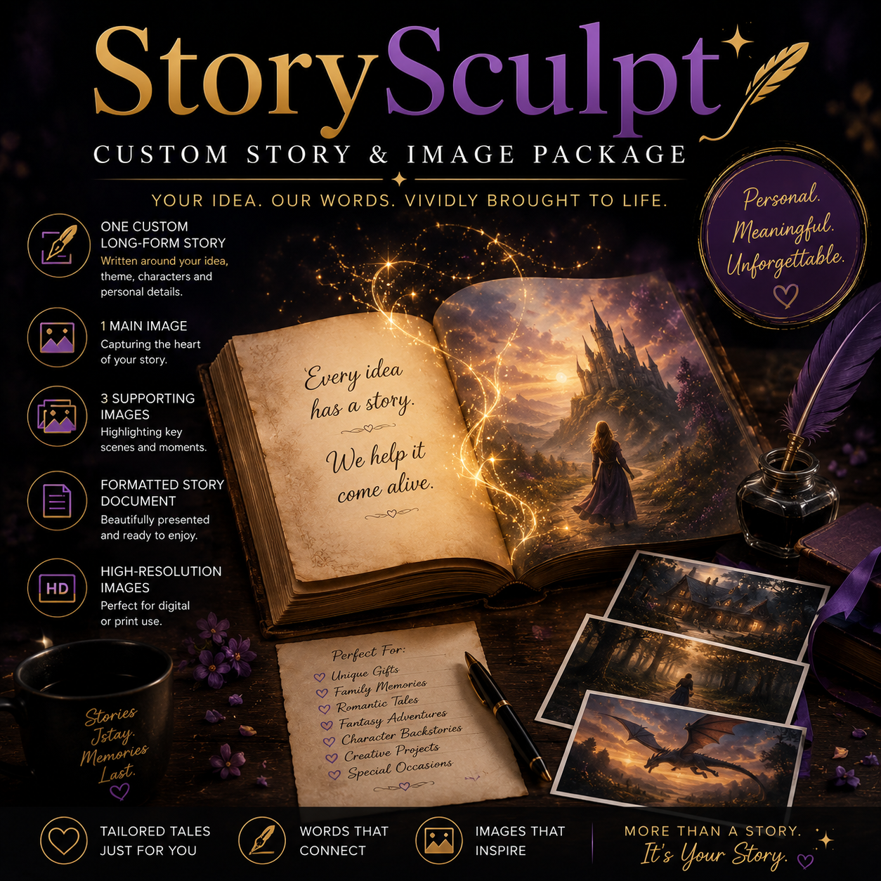 StorySculpt : contes et images sur mesure
