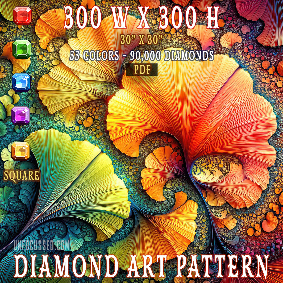 The Ginkgo's Dream Diamond Art Pattern