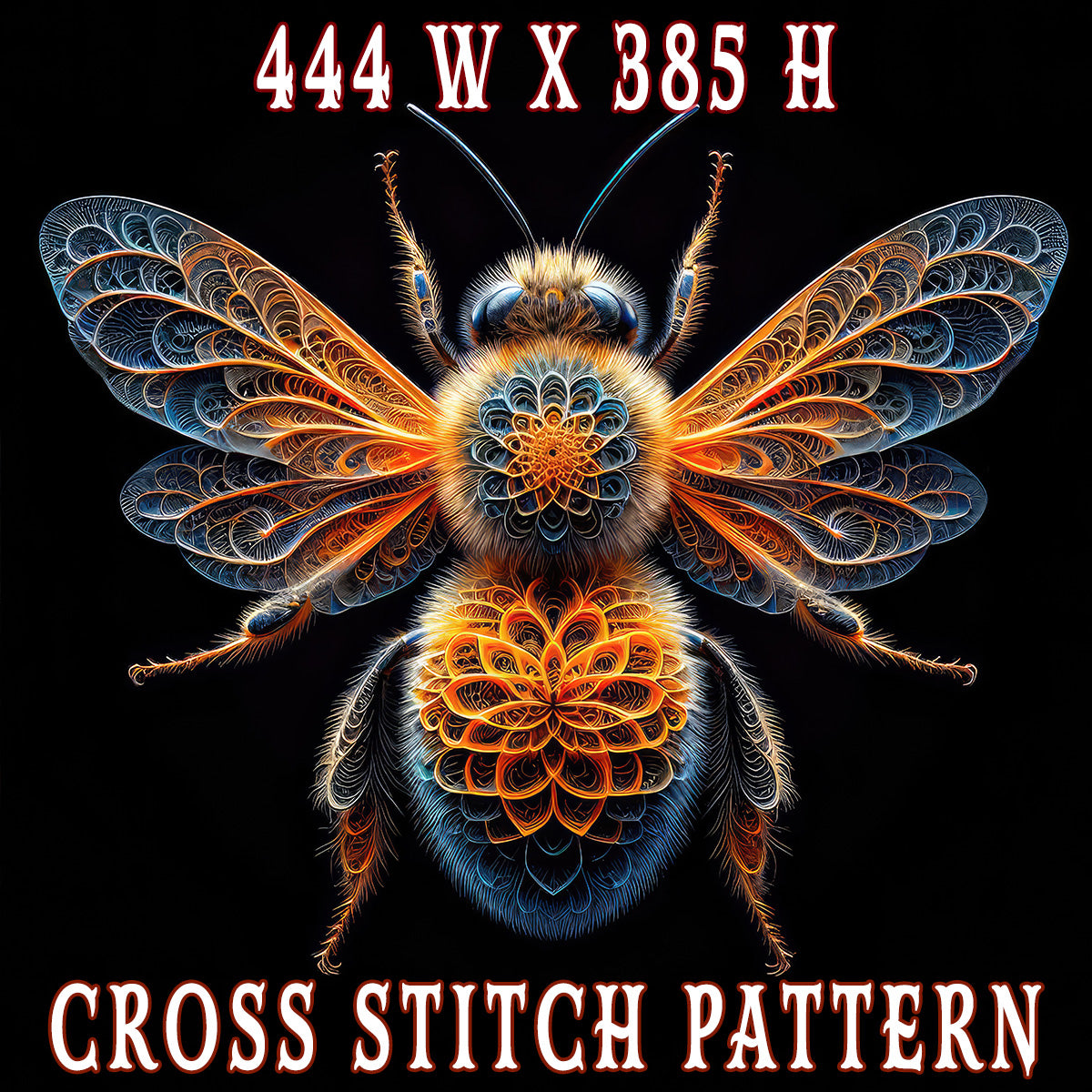 The Illuminated Apiarist Cross Stitch Pattern