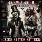 The Macabre Masquerade Cross Stitch Pattern
