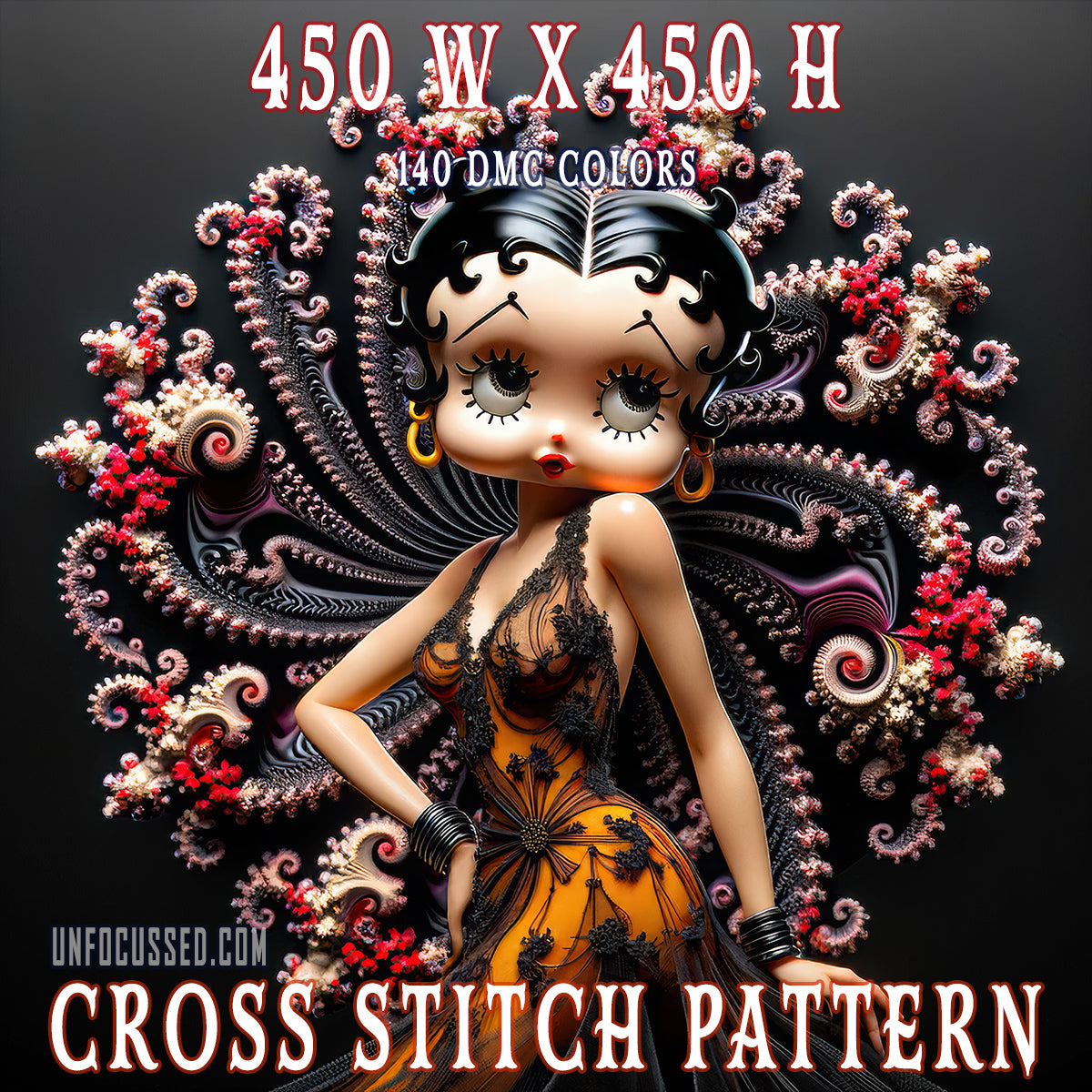 The New Era Flapper Cross Stitch Pattern