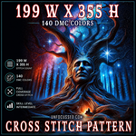 The Rooted Sage Cross Stitch Pattern