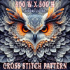 The Sentinel of the Silken Feathers Cross Stitch Pattern