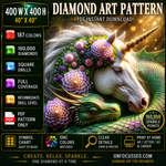 The Serenity of the Fabled Diamond Art Pattern