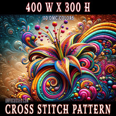 The Stargazer's Dream Cross Stitch Pattern
