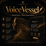 VoiceVessel: Brand Voice Snapshot & About Page Refresh