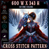 Whispering Wings in the Winter Wilds Cross Stitch Pattern