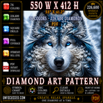 Whispers of the Tundra Diamond Art Pattern