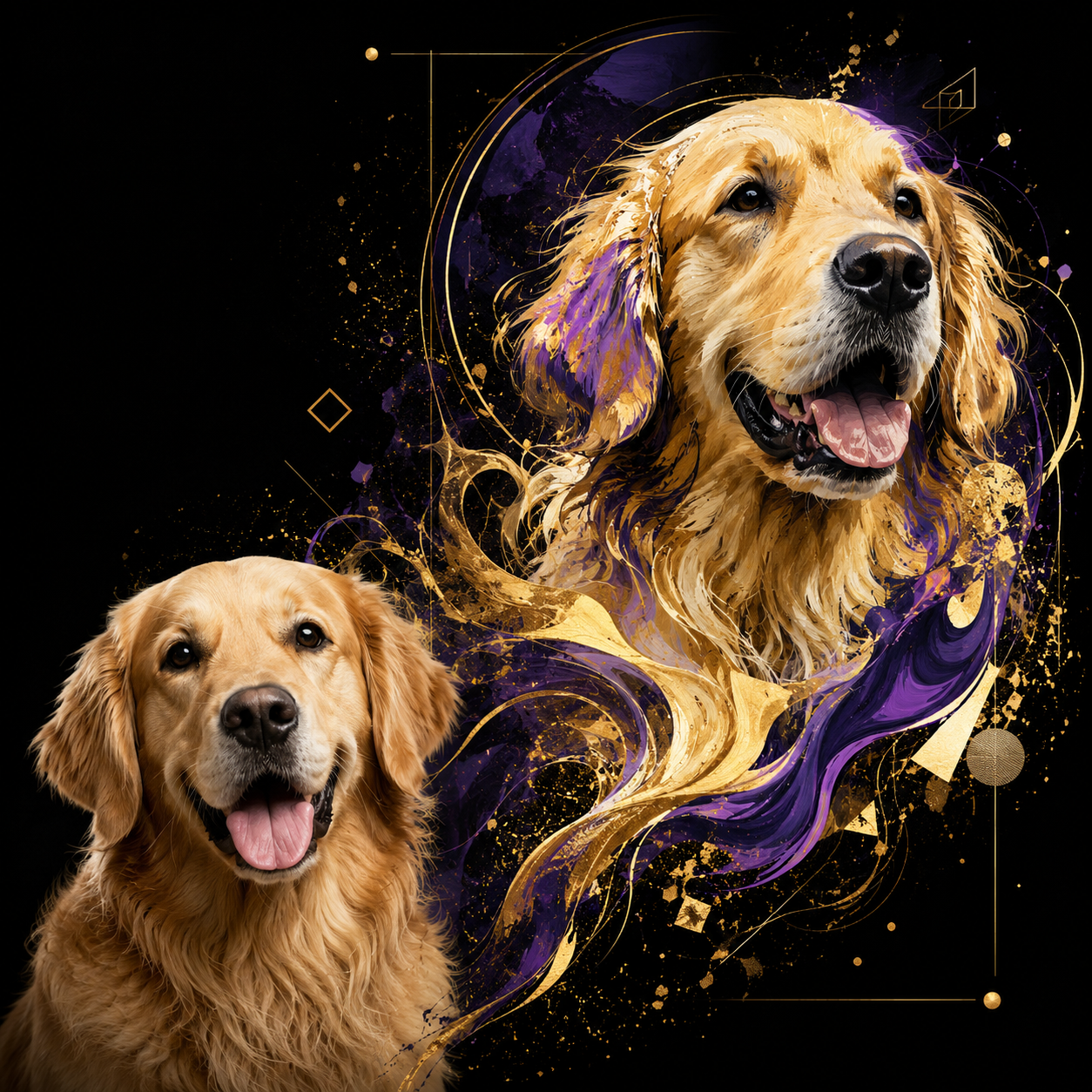 Custom Animal Abstract Art Request